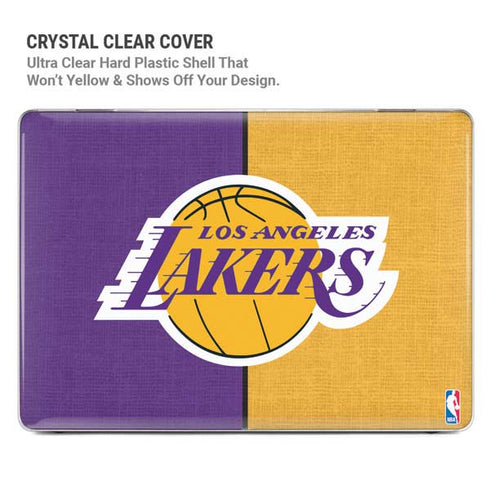 NBA Los Angeles Lakers Canvas MacBook Air 15in (2023-2025) Case plus Skin